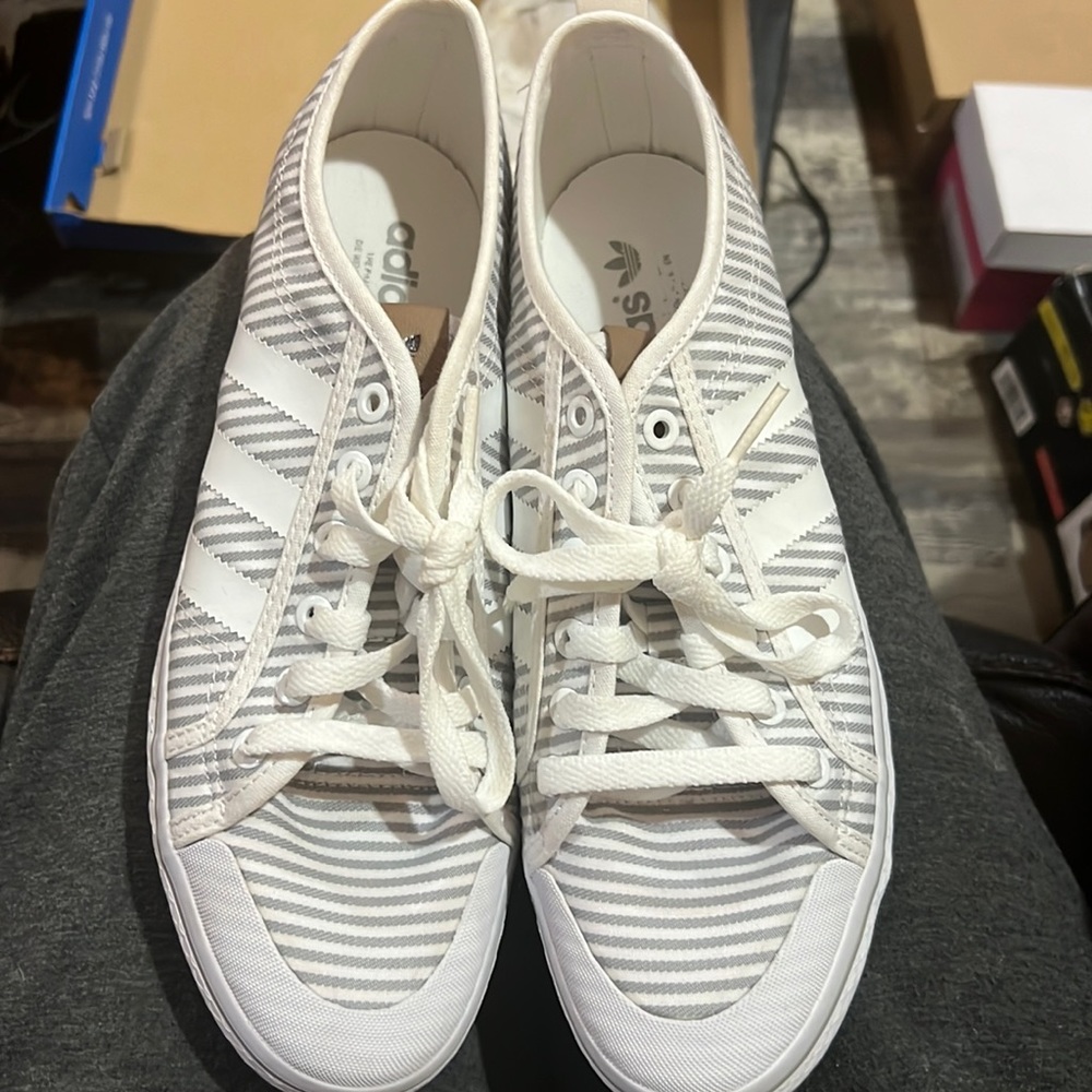 Adidas white